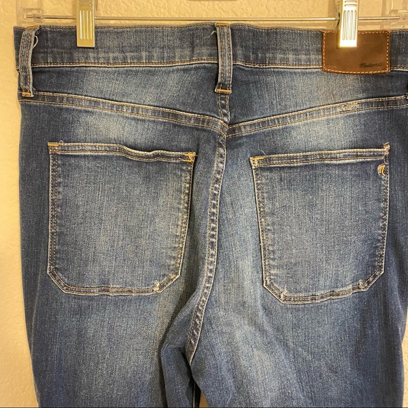 MADEWELL 10" High-Rise Skinny Jeans Sailor Edition - Picture 4 of 10